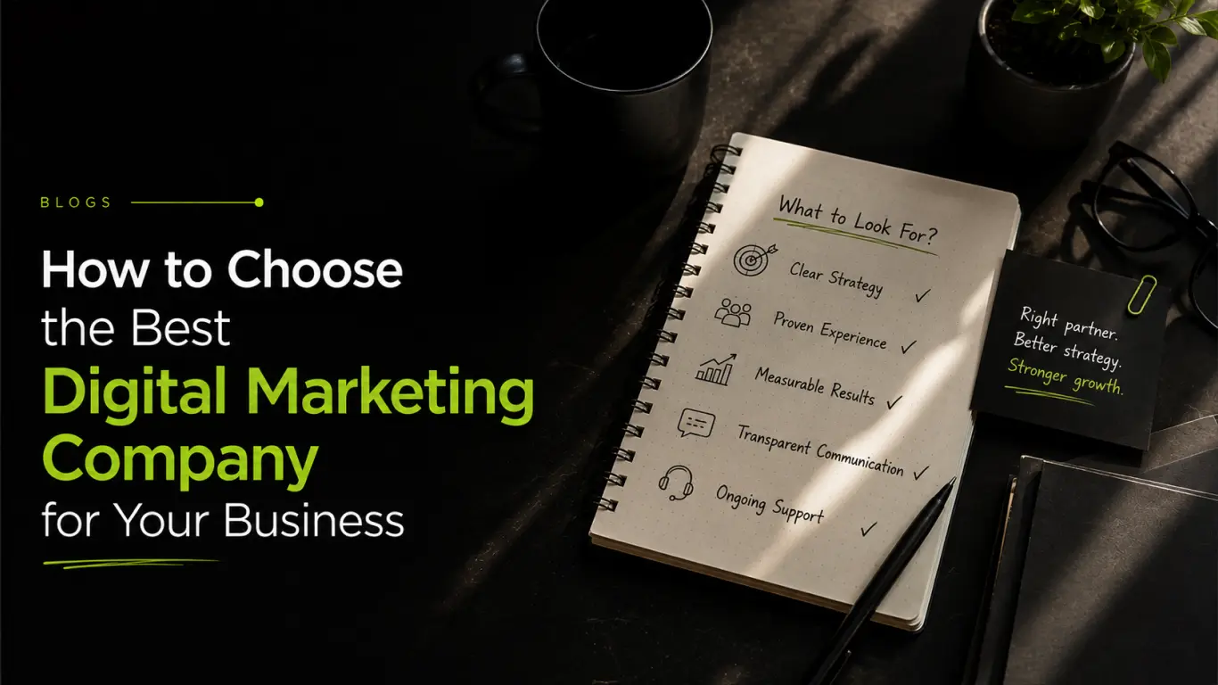 How to choose the best digital marketing company for your business